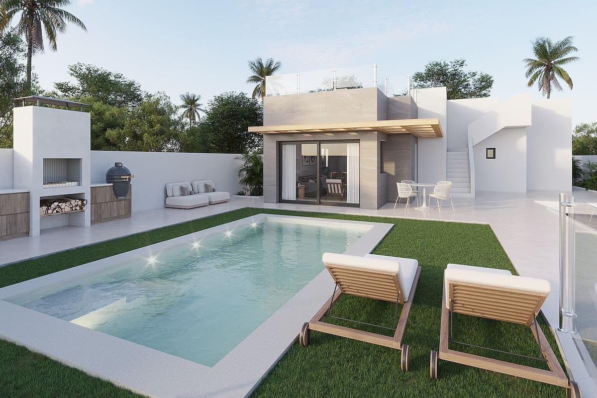 3 Bedroom villa with pool in Polop, Costa Blanca North