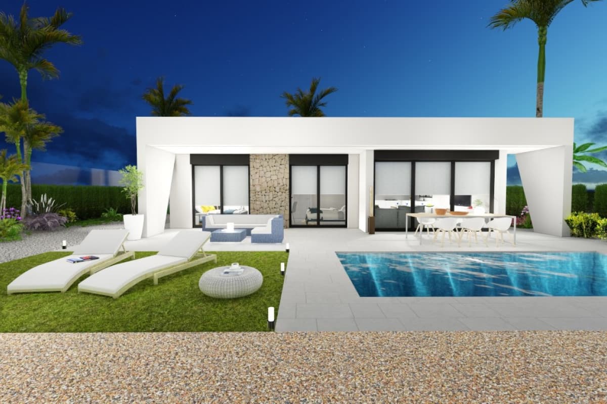 2 Bedroom villa with pool in Calasparra, Costa Cálida