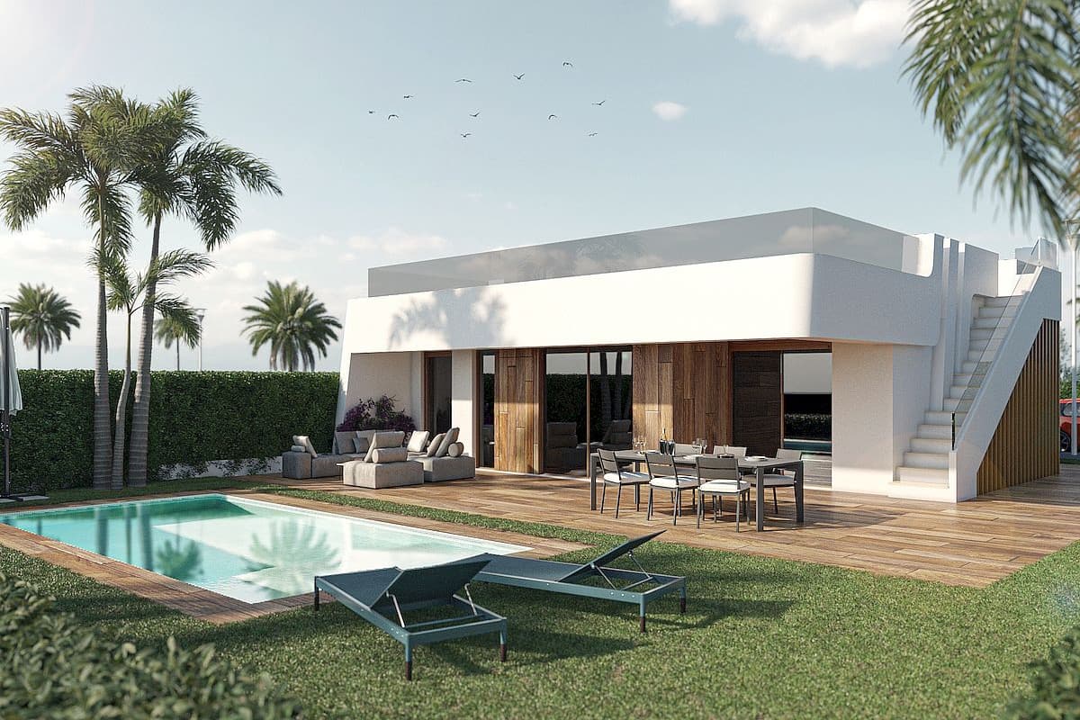 3 Bedroom villa with pool in Alhama de Murcia, Costa Cálida