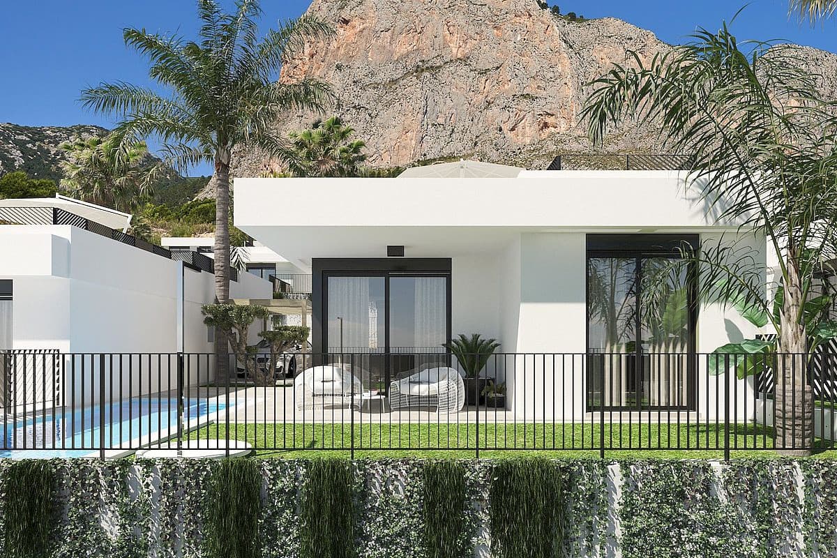3 Bedroom villa with pool in Polop, Costa Blanca North