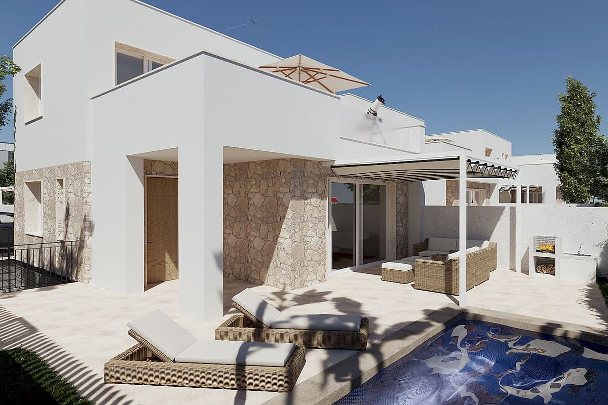 3 Bedroom villa with pool in Hondon de las Nieves, Costa Blanca North