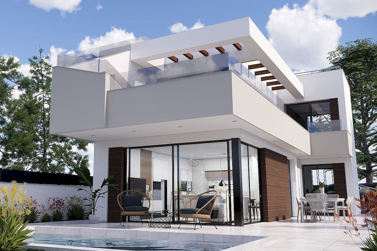 3 Bedroom villa with pool in Lo Romero Golf, Pilar de la Horadada, Costa Blanca South