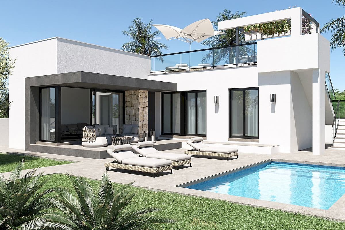 3 Bedroom villa with pool in Denia, Costa Blanca North