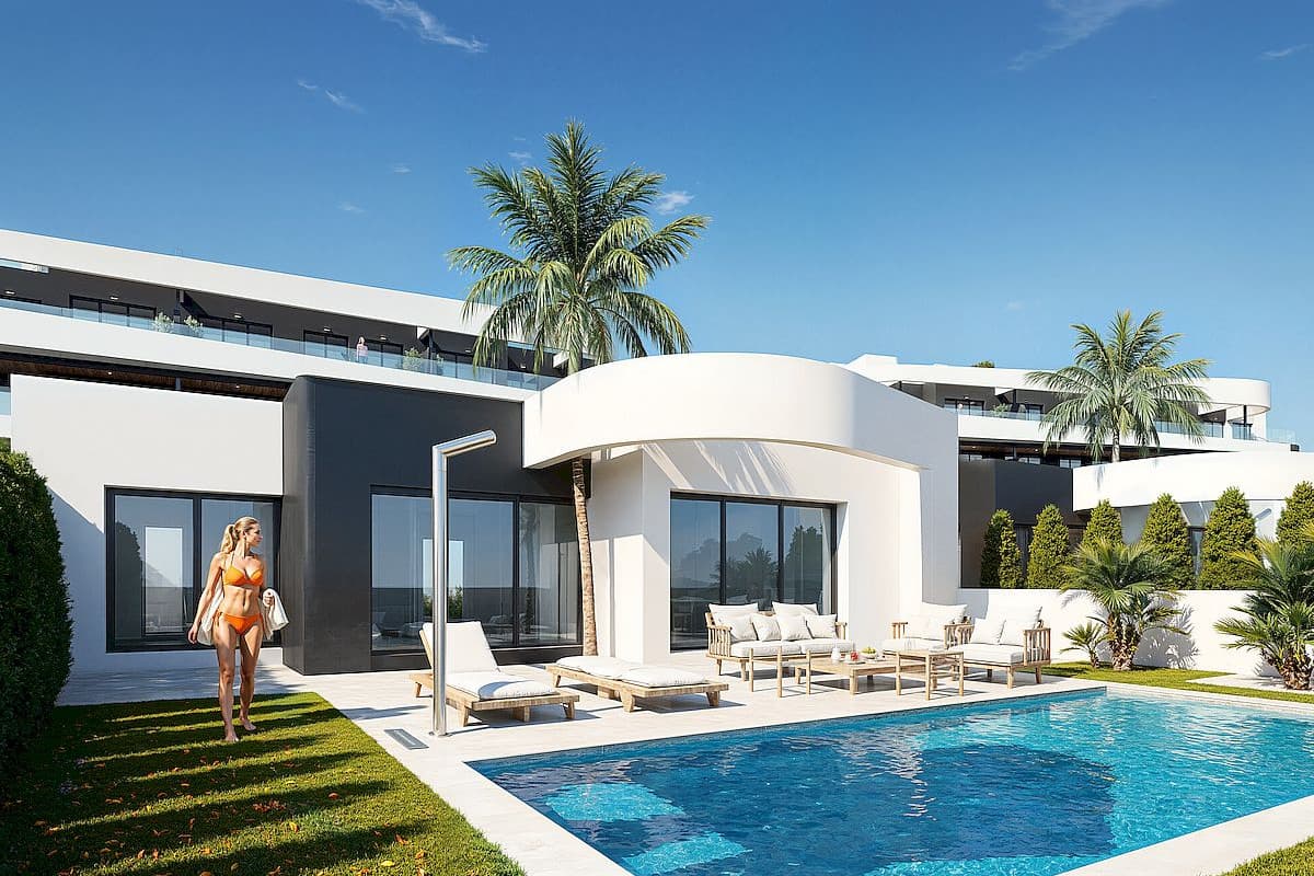 3 Bedroom villa with pool in La Serena Golf, Los Alcazares, Costa Cálida
