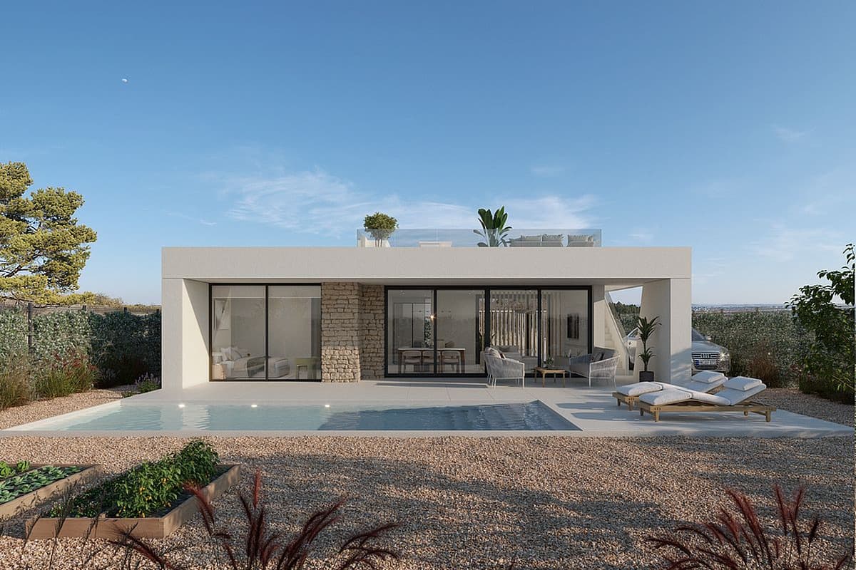 3 Bedroom villa with pool in Fuente Alamo, Costa Cálida