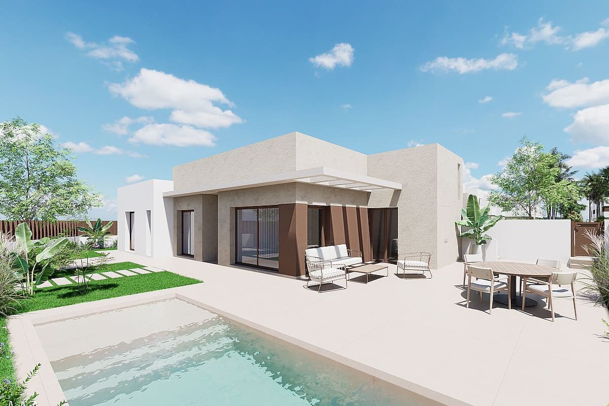 3 Bedroom villa with pool in La Serena Golf, Los Alcazares, Costa Cálida