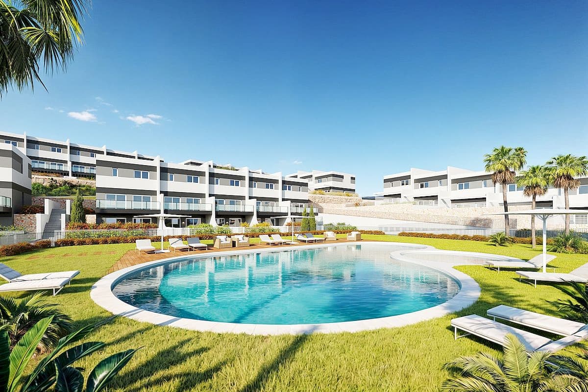 3 Bedroom Town House in Sierra Cortina, Benidorm, Costa Blanca North