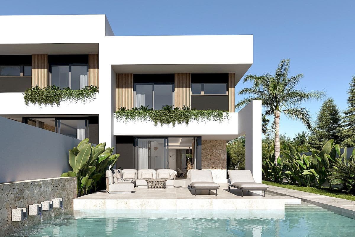 Шале в Las Filipinas, Orihuela Costa (3 спальни), Коста Бланка юг
