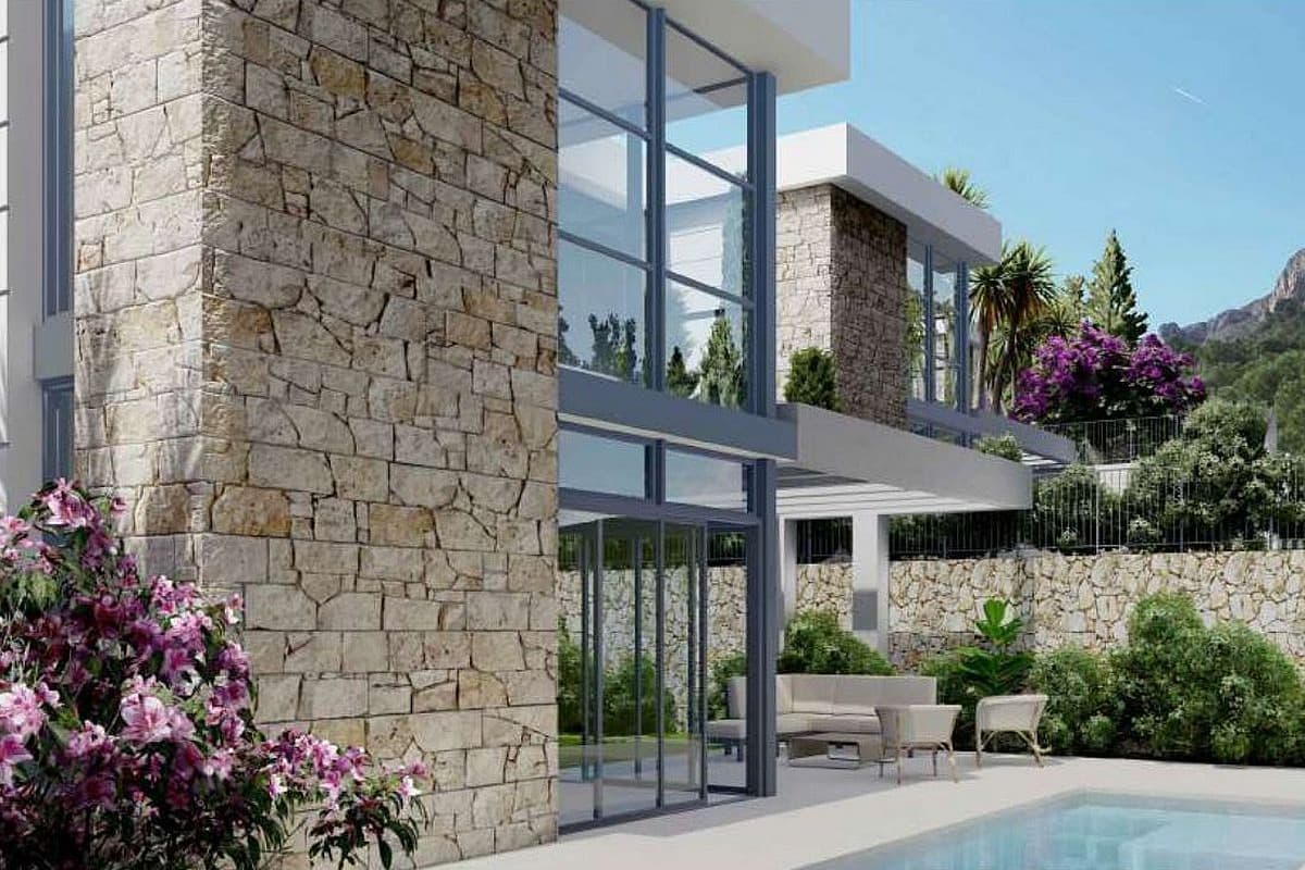 3 Bedroom villa with pool in Polop, Costa Blanca North