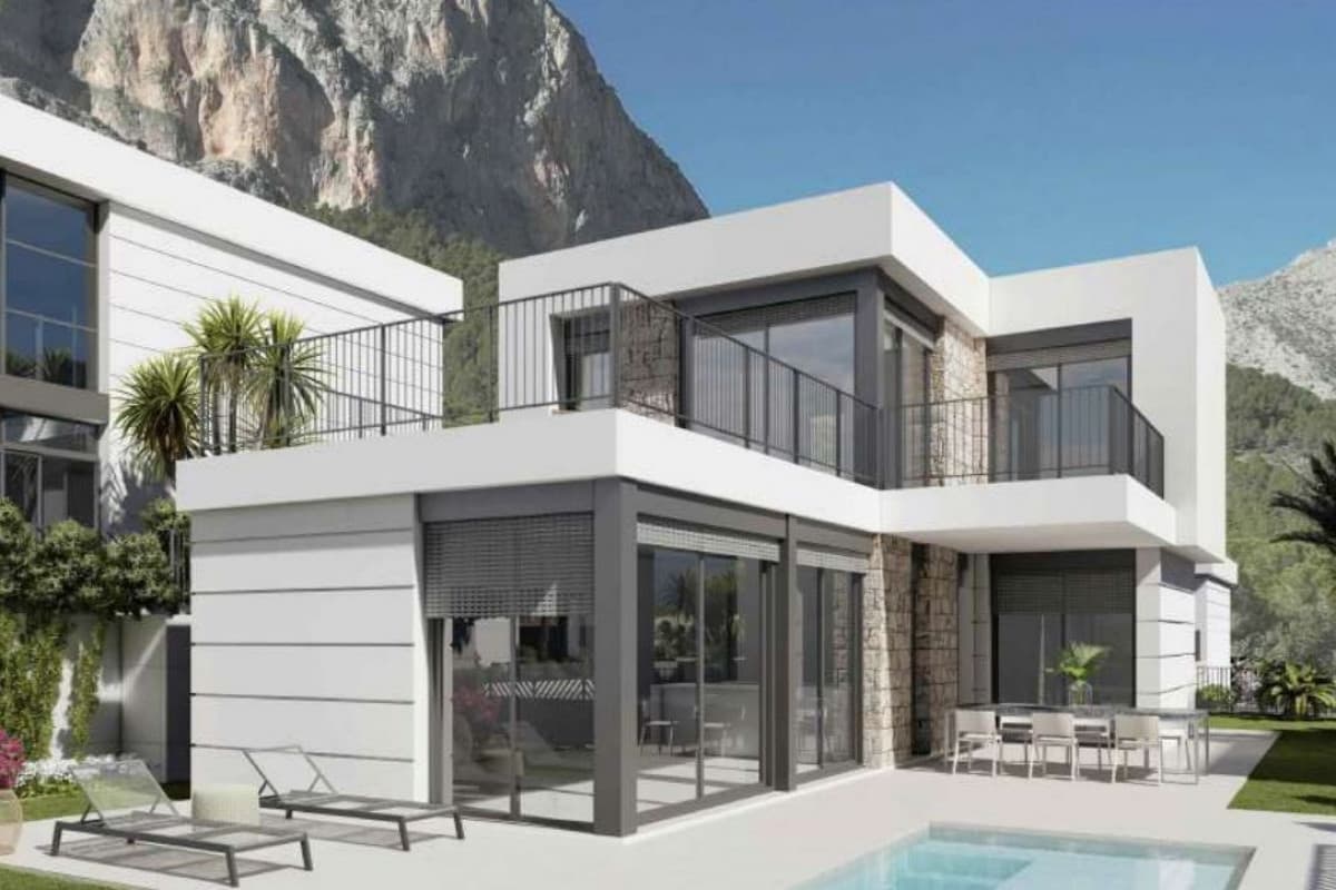 3 Bedroom villa with pool in Polop, Costa Blanca North