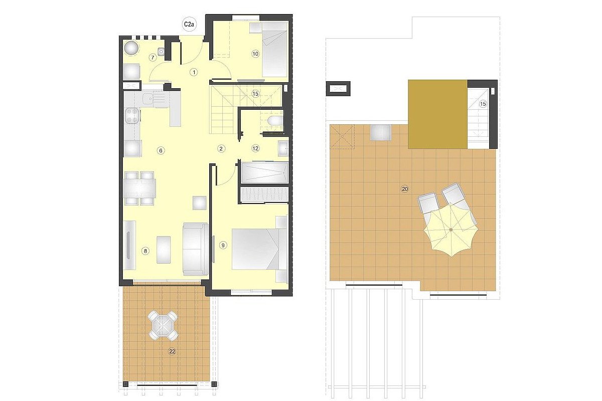 1 Bedroom Apartment in San Juan de los Terreros, Pulpi, Costa Almeria — 5