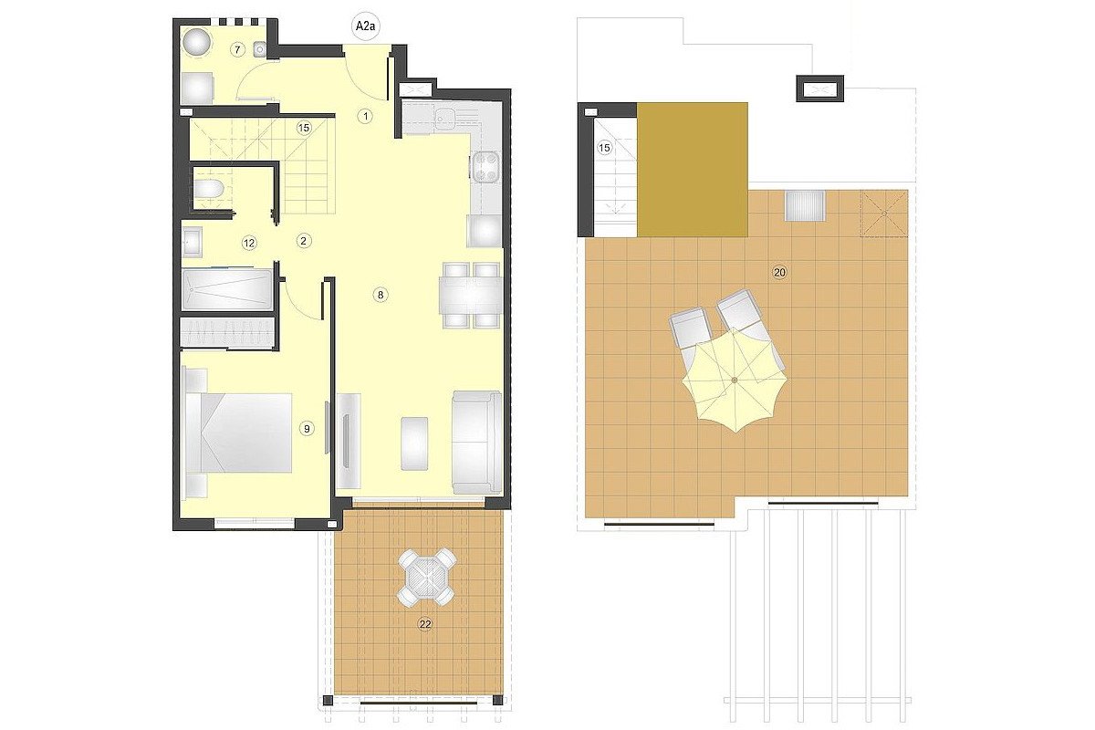 1 Bedroom Apartment in San Juan de los Terreros, Pulpi, Costa Almeria — 7